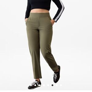Athleta Brooklyn Moss Green Pants